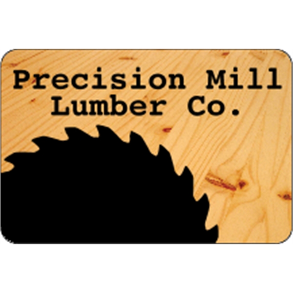 3" x 2" 4CP Hard Hat Decal