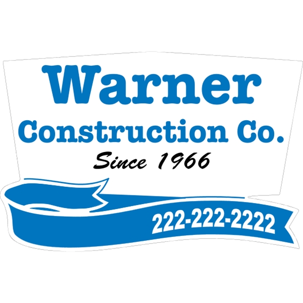 Truck Door Decal - Ribbon