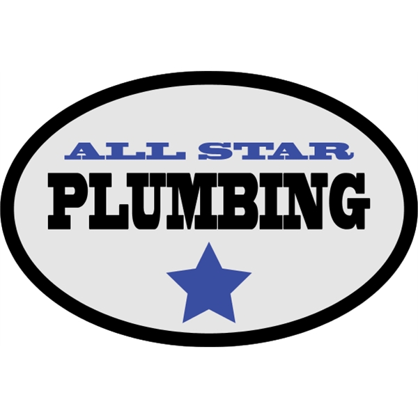 Truck Door Decal - Oval