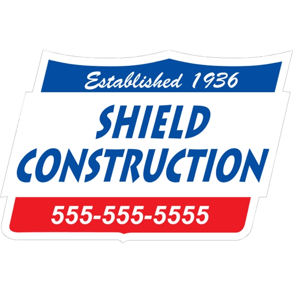 Truck Door Decal - Shield - Truck Door Decal - Shield - Image 1 of 3