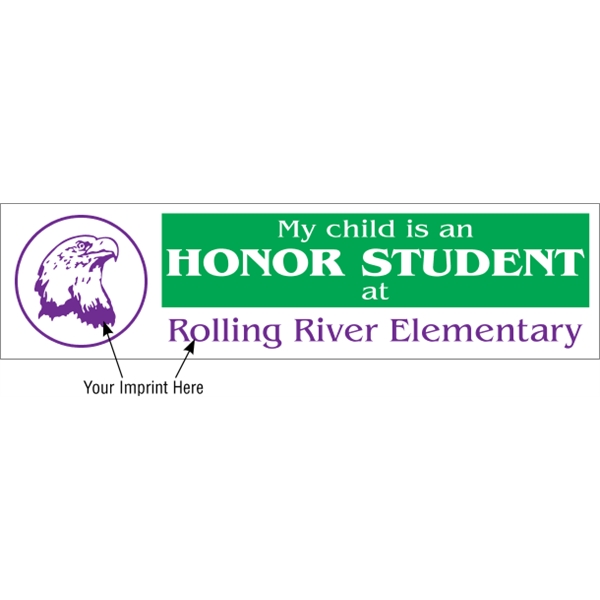 My Child is an Honor Student - Bumper Sticker - My Child is an Honor Student - Bumper Sticker - Image 0 of 1