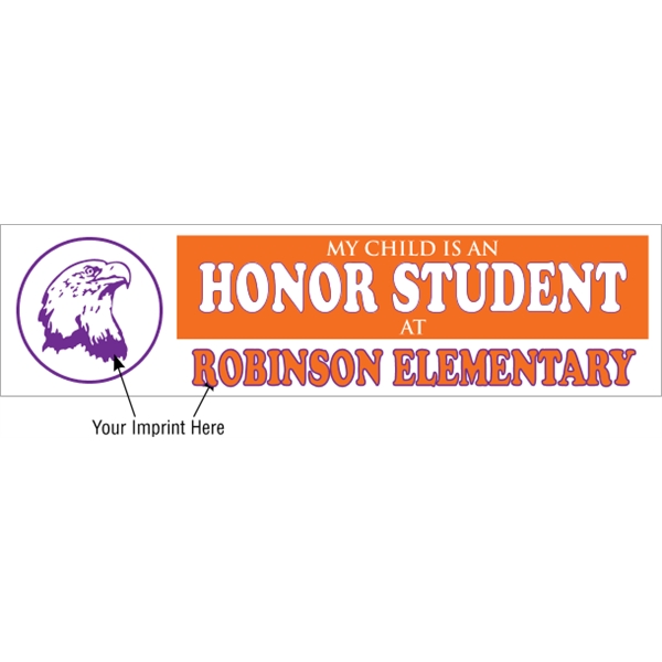 My Child is an Honor Student - Bumper Sticker - My Child is an Honor Student - Bumper Sticker - Image 1 of 1