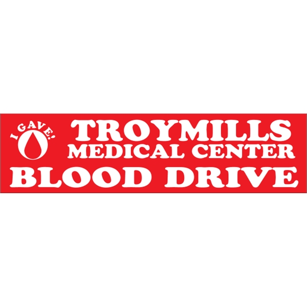 11.5" x 3" Kwik-Ship Bumper Sticker - 11.5" x 3" Kwik-Ship Bumper Sticker - Image 0 of 9