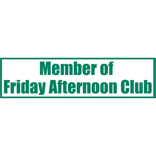 11.5" x 3" Kwik-Ship Bumper Sticker - 11.5" x 3" Kwik-Ship Bumper Sticker - Image 4 of 9