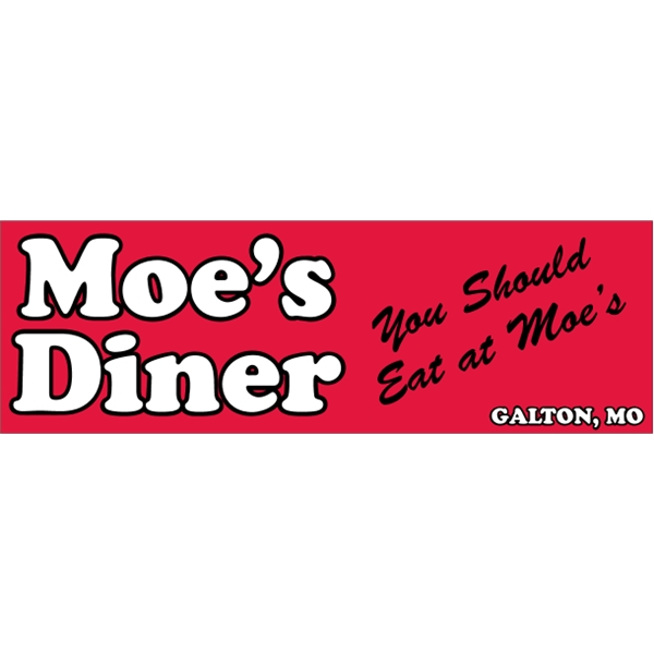 11.5" x 3.75" Kwik-Ship Bumper Sticker - 11.5" x 3.75" Kwik-Ship Bumper Sticker - Image 8 of 9