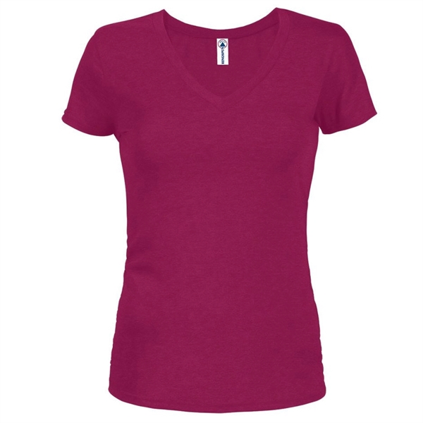 Printed Delta Apparel Junior V-Neck Tee - Printed Delta Apparel Junior V-Neck Tee - Image 22 of 26