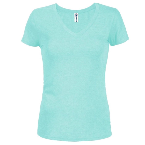 Printed Delta Apparel Junior V-Neck Tee - Printed Delta Apparel Junior V-Neck Tee - Image 23 of 26