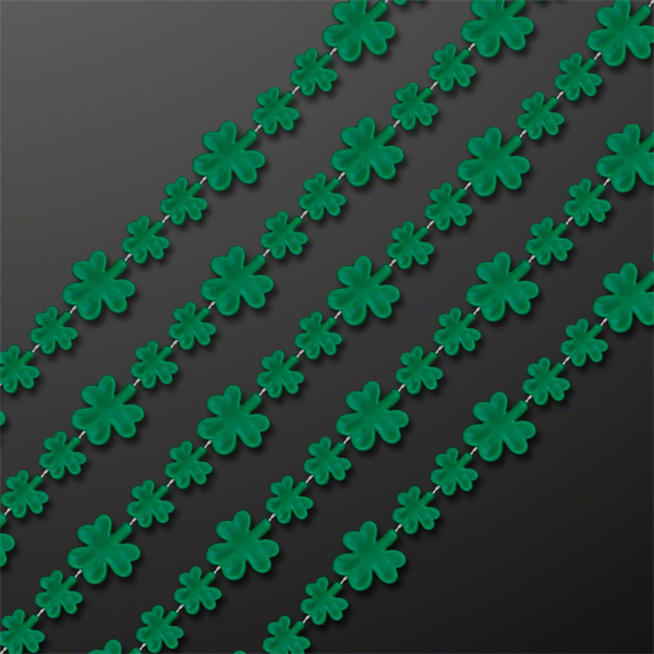 Lil' Shamrock Beads for St. Patty's Day (NON-Light Up) - Lil' Shamrock Beads for St. Patty's Day (NON-Light Up) - Image 2 of 2