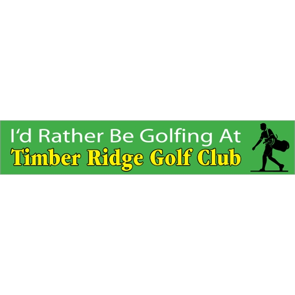 15" x 2.75" Bumper Sticker - 15" x 2.75" Bumper Sticker - Image 0 of 9