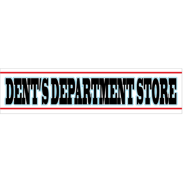 15" x 3.75" Bumper Sticker