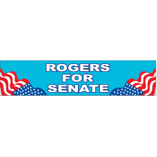 9.25" x 2.0625" Bumper Sticker - 9.25" x 2.0625" Bumper Sticker - Image 6 of 9