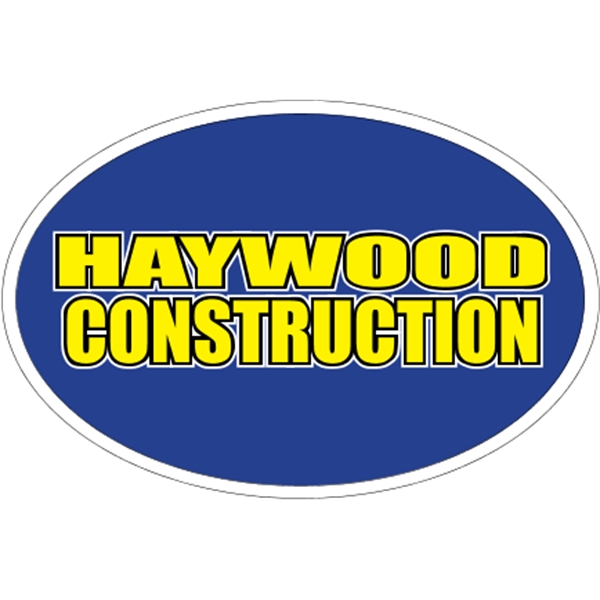 Oval - 6" x 4" Bumper Sticker - Oval - 6" x 4" Bumper Sticker - Image 1 of 9