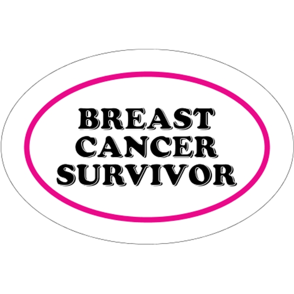 Oval - 6" x 4" Bumper Sticker - Oval - 6" x 4" Bumper Sticker - Image 4 of 9