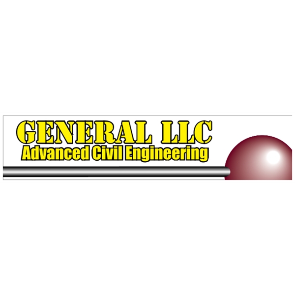 9.25" x 2.0625" Bumper Sticker 4CP - 9.25" x 2.0625" Bumper Sticker 4CP - Image 1 of 7
