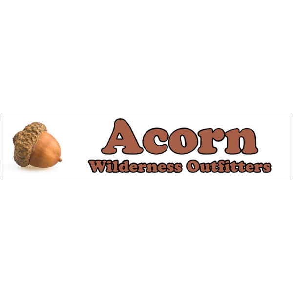 9.25" x 2.0625" Bumper Sticker 4CP - 9.25" x 2.0625" Bumper Sticker 4CP - Image 3 of 7