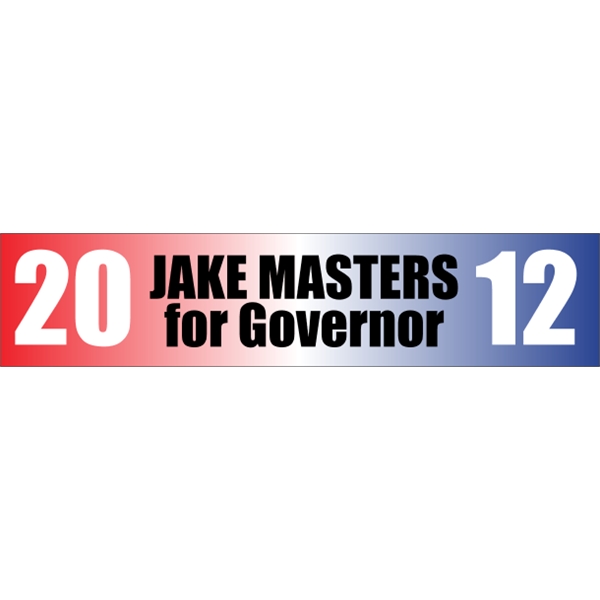 9.25" x 2.0625" Bumper Sticker 4CP - 9.25" x 2.0625" Bumper Sticker 4CP - Image 4 of 7