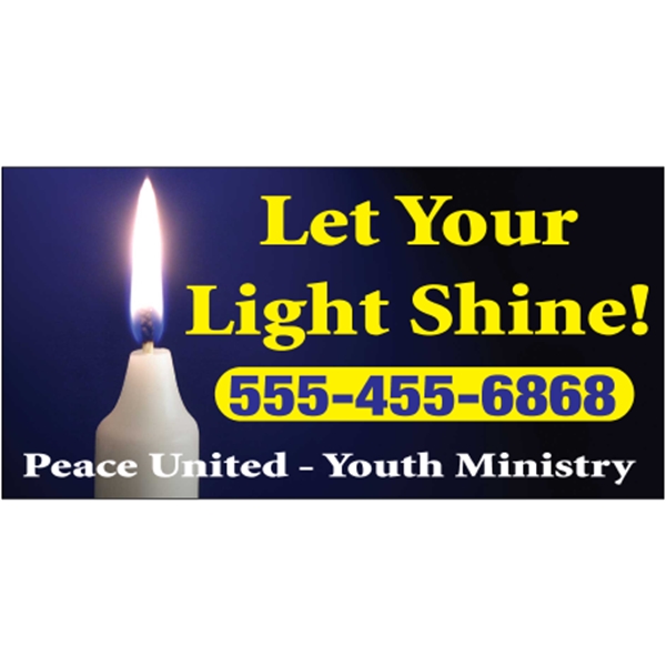 6.25" x 3.125" Bumper Sticker 4CP