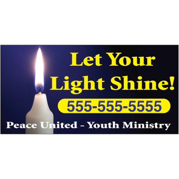 6.25" x 3.125" Bumper Sticker 4CP