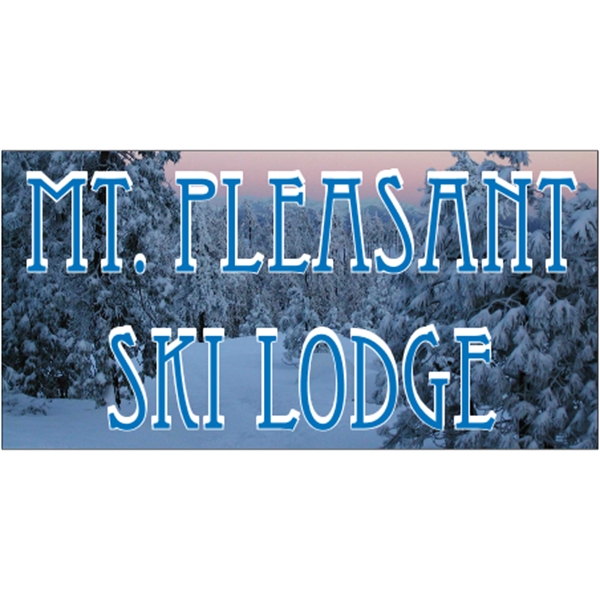 6.25" x 3.125" Bumper Sticker 4CP