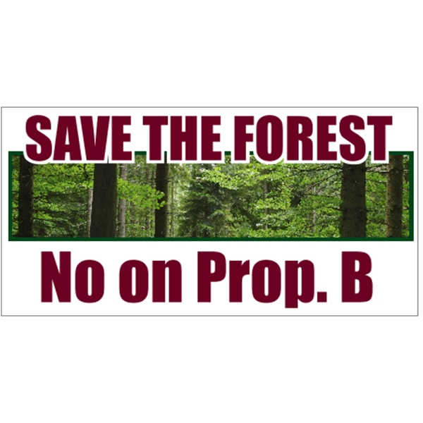 6.25" x 3.125" Bumper Sticker 4CP