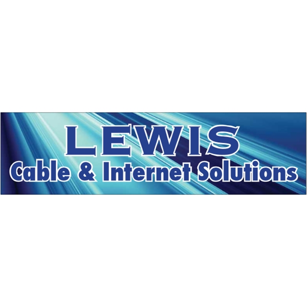 9.25" x 2.5" Bumper Sticker 4CP - 9.25" x 2.5" Bumper Sticker 4CP - Image 1 of 6