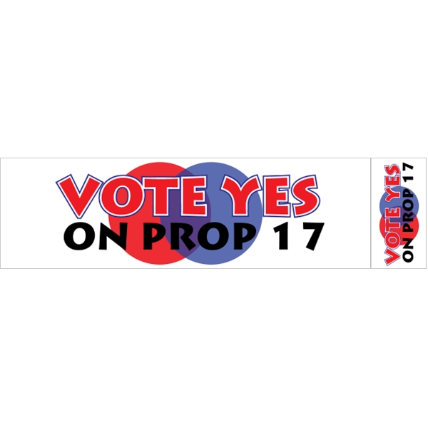 11.5" x 3" Face-Cut Vinyl Bumper Sticker - 11.5" x 3" Face-Cut Vinyl Bumper Sticker - Image 6 of 9