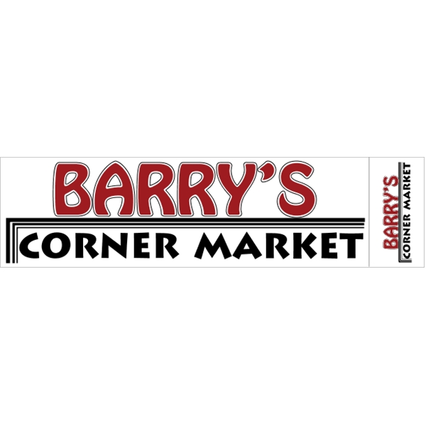 11.5" x 3" Face-Cut Vinyl Bumper Sticker - 11.5" x 3" Face-Cut Vinyl Bumper Sticker - Image 7 of 9