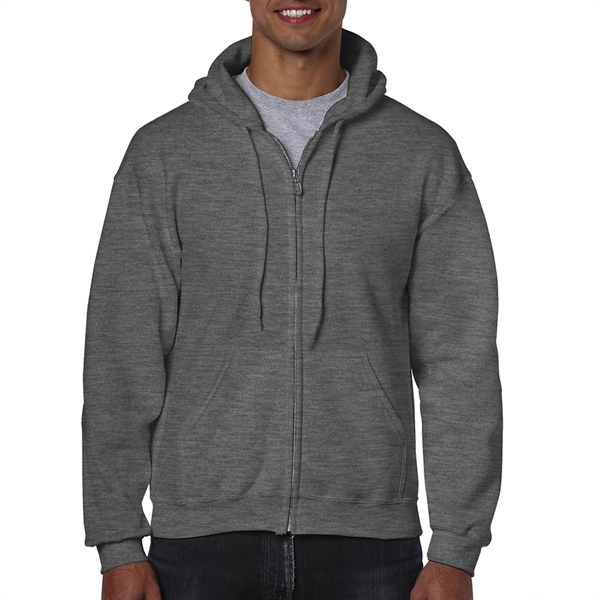 Printed Gildan® Adult Full Zip Hooded Sweatshirt - Printed Gildan® Adult Full Zip Hooded Sweatshirt - Image 36 of 38