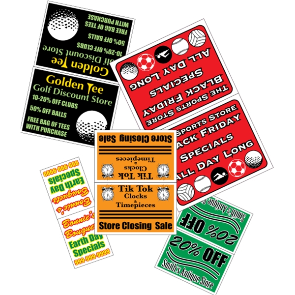 Fold-Over Posters - Folded Size - Fold-Over Posters - Folded Size - Image 4 of 7