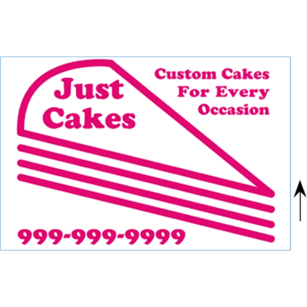 18" x 12" Corrugated Sign - 1 Color, 2 Sides - 18" x 12" Corrugated Sign - 1 Color, 2 Sides - Image 6 of 8