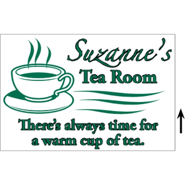 18" x 12" Corrugated Sign - 2 Colors, 1 Side - 18" x 12" Corrugated Sign - 2 Colors, 1 Side - Image 6 of 8