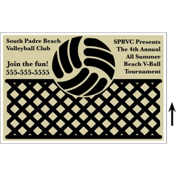 18 "x 12" Corrugated Sign - 2 Colors, 2 Sides - 18 "x 12" Corrugated Sign - 2 Colors, 2 Sides - Image 3 of 8