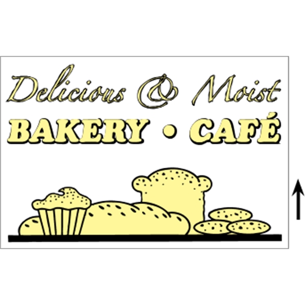 18 "x 12" Corrugated Sign - 2 Colors, 2 Sides - 18 "x 12" Corrugated Sign - 2 Colors, 2 Sides - Image 6 of 8