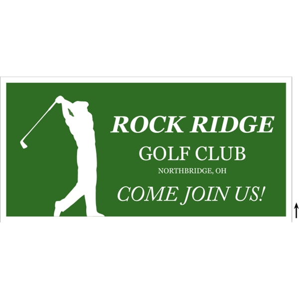 48" x 24" Corrugated Sign - 1 Color, 1 Side - 48" x 24" Corrugated Sign - 1 Color, 1 Side - Image 3 of 8