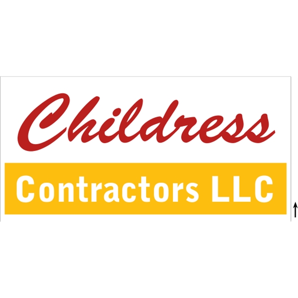 48" x 24" Corrugated Sign - 2 Colors, 1 Side - 48" x 24" Corrugated Sign - 2 Colors, 1 Side - Image 1 of 8