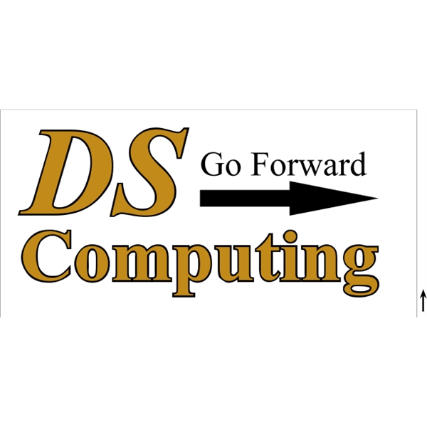 48" x 24" Corrugated Sign - 2 Colors, 2 Sides - 48" x 24" Corrugated Sign - 2 Colors, 2 Sides - Image 8 of 8