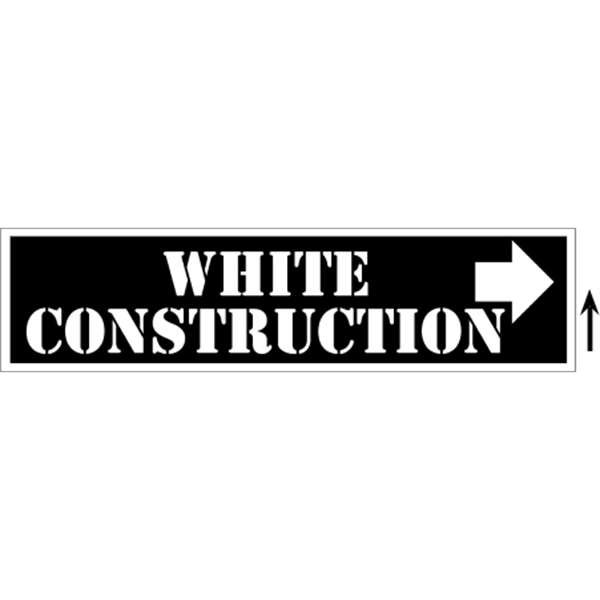 24" x 6" Corrugated Sign - 24" x 6" Corrugated Sign - Image 1 of 5