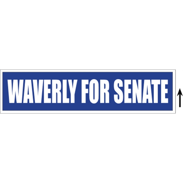 24" x 6" Corrugated Sign - 24" x 6" Corrugated Sign - Image 2 of 5