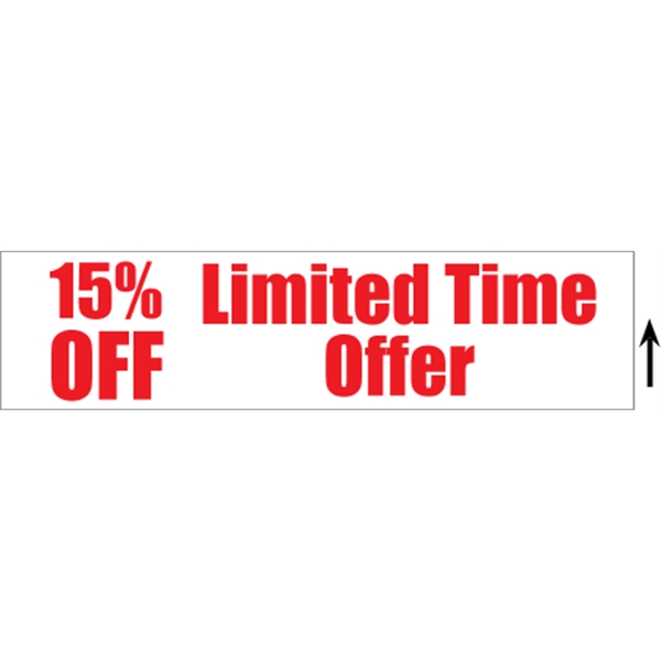 24" x 6" Corrugated Sign - 24" x 6" Corrugated Sign - Image 3 of 5