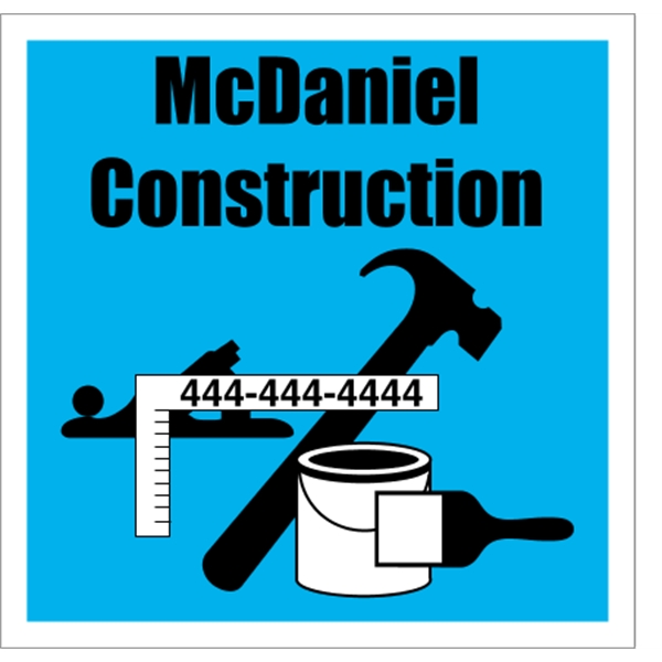 24" X 24" Corrugated Sign - 24" X 24" Corrugated Sign - Image 1 of 7