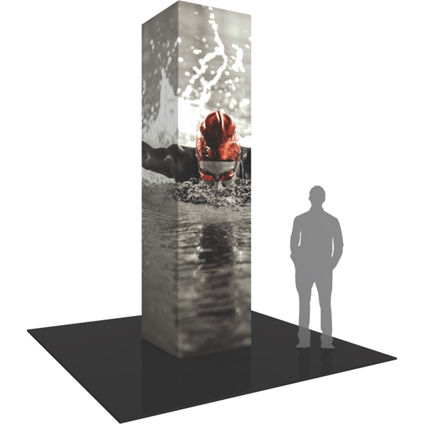 Formulate Four Sided Tower 01 Tension Fabric Structure - Formulate Four Sided Tower 01 Tension Fabric Structure - Image 1 of 1