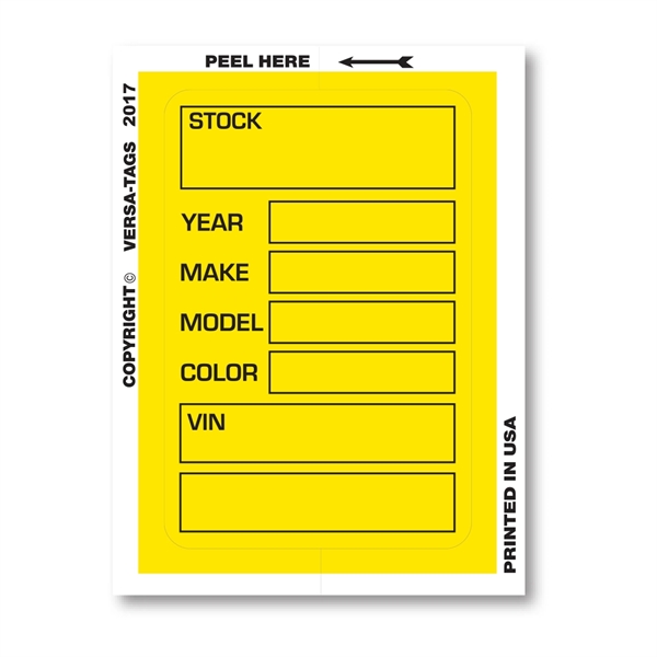 V-T™ KLEER-BAK™ Stock Stickers New Style - V-T™ KLEER-BAK™ Stock Stickers New Style - Image 6 of 6