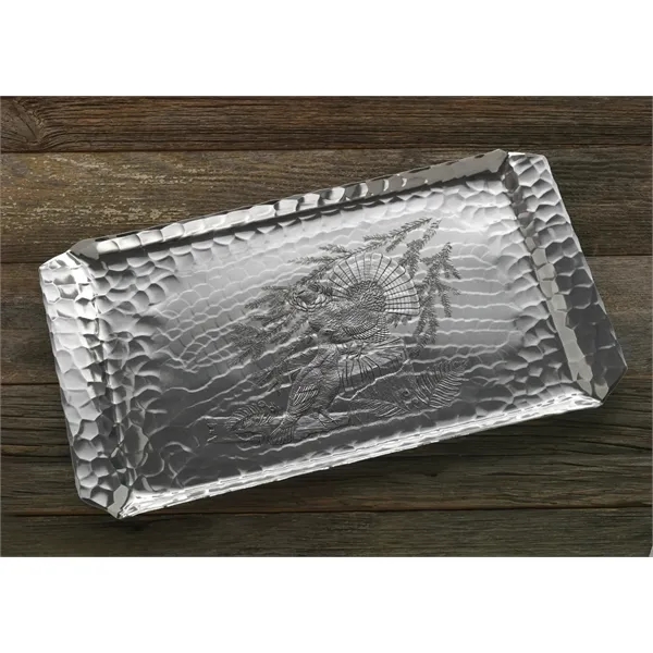 Lincoln Metal Hostess and Display Tray - Lincoln Metal Hostess and Display Tray - Image 3 of 7