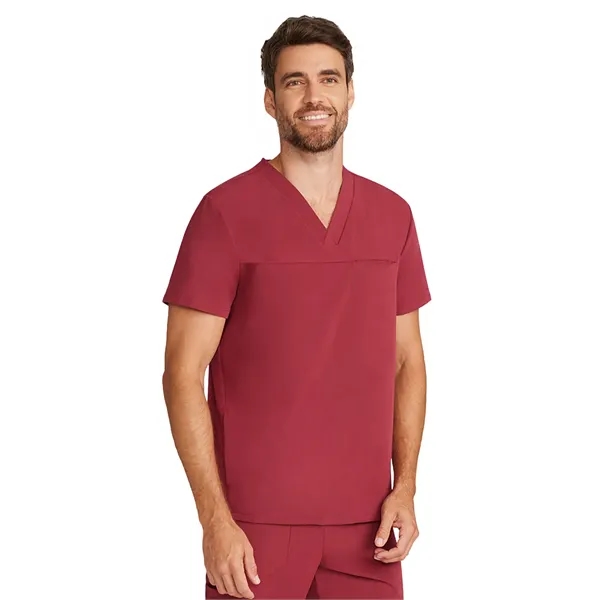 Medelita Scrubs - Men's 3-Pocket Vapor V-Neck Seamed Top - Medelita Scrubs - Men's 3-Pocket Vapor V-Neck Seamed Top - Image 1 of 8