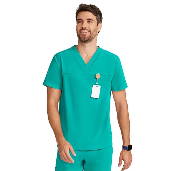 Medelita Scrubs - Men's 3-Pocket Vapor V-Neck Seamed Top - Medelita Scrubs - Men's 3-Pocket Vapor V-Neck Seamed Top - Image 6 of 8