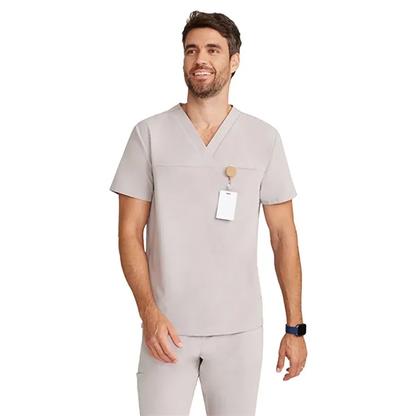 Medelita Scrubs - Men's 3-Pocket Vapor V-Neck Seamed Top - Medelita Scrubs - Men's 3-Pocket Vapor V-Neck Seamed Top - Image 8 of 8
