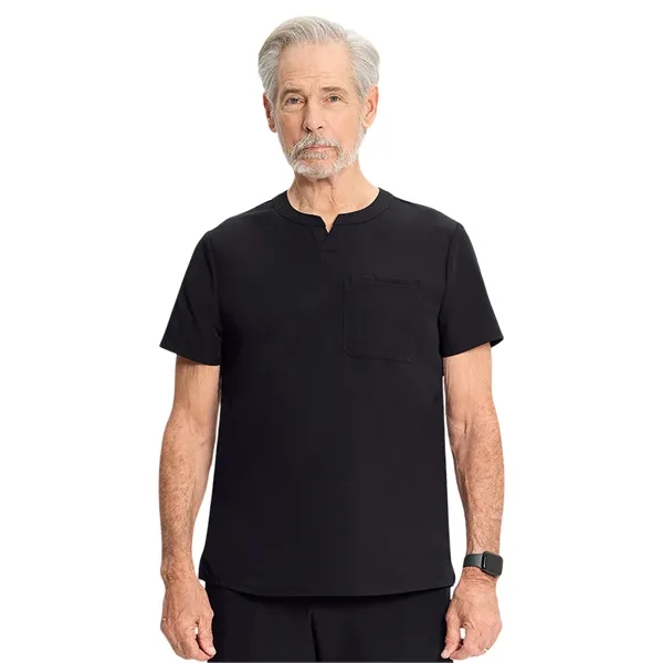 Medelita Scrubs - Men's 3-Pocket Cirrus Split Crew Neck Top - Medelita Scrubs - Men's 3-Pocket Cirrus Split Crew Neck Top - Image 0 of 5
