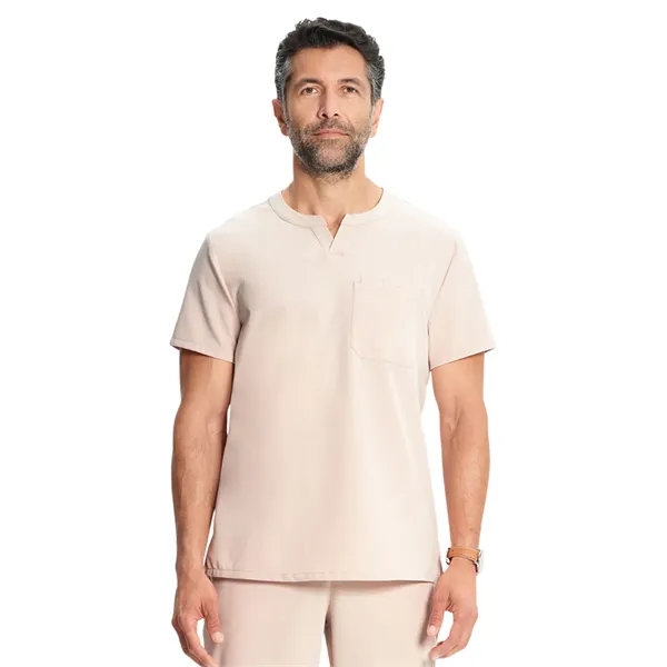 Medelita Scrubs - Men's 3-Pocket Cirrus Split Crew Neck Top - Medelita Scrubs - Men's 3-Pocket Cirrus Split Crew Neck Top - Image 4 of 5