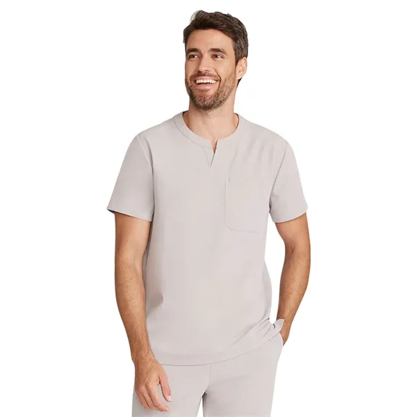 Medelita Scrubs - Men's 3-Pocket Cirrus Split Crew Neck Top - Medelita Scrubs - Men's 3-Pocket Cirrus Split Crew Neck Top - Image 5 of 5