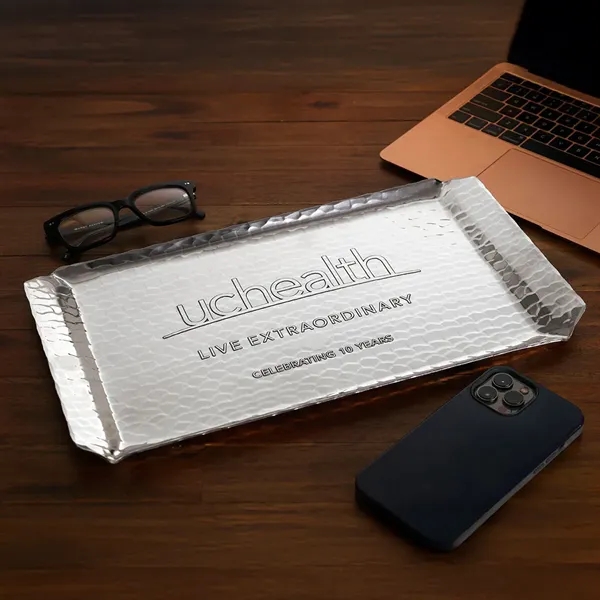 Lincoln Metal Hostess and Display Tray - Lincoln Metal Hostess and Display Tray - Image 1 of 7